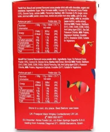 CelEBraTioNS Hot Chocolate Pods Compatible with Nescafe Gusto Machines* - A Selection of Eight of Your Favourite Candy Brands - Hot Chocolate Selection CelEBraTioNs - Buy Online on GoSupps.com