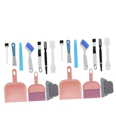 FRCOLOR 2 Sets 10pcs Window Slot Cleaning Tool Window Cleaning Tools Blinds Cleaner Tool Blinds Duster Venetian Blind Cleaner Duster Tile Tools Dirt Mini Corner Brush Plastic Random Colorx2pcs 21X14X3.3CMx2pcs