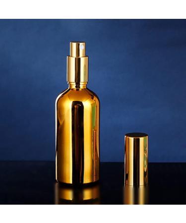 2 x Martini Bar Mister Sprayer Bottles - Refillable Glass Cosmetic Containers for Cocktails - Gold & Silver - Buy Online on GoSupps.com