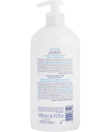 ATOPIS FACE AND BODY WASH- 500 ml - Buy Online on GoSupps.com