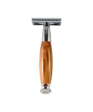 Hans Baier Exclusive Safety Razor Olive Wood