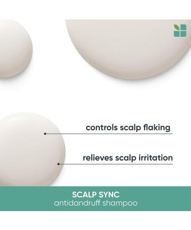 BIOLAGE Scalp Sync Anti-Dandruff Shampoo - Controls Flakes & Soothes Scalp | Dandruff Control | Paraben-Free | Vegan - 33.8 Fl Oz - Buy Online on GoSupps.com