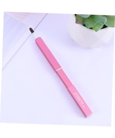FRCOLOR Concealer double head Lip Gloss Applicator telescopic Makeup Brush makeup brush applicator with cover portable mini lipsticks travel makeup brush telescopic brush beauty tools medium Pink - Buy Online on GoSupps.com