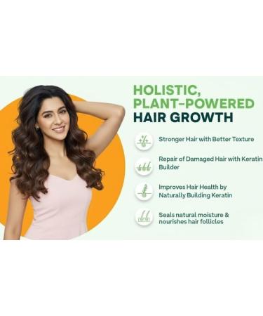 Plant Based Biotin for Hair Repair Regeneration & Growth (Pack of 1 (60 Capsules)) - Buy Online on GoSupps.com