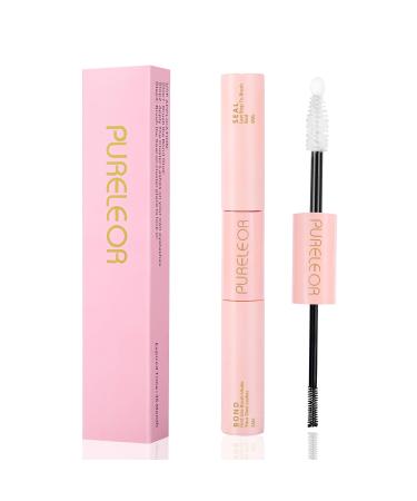 PURELEOR DIY Eyelash Extension Bond and Seal - Strong Hold Black Lash Adhesive - Gentle & Comfortable - All Day Wear - 5ml Bond + 5ml Seal - For Cluster Eyelash Wispies - Buy Online on GoSupps.com