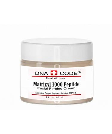 DNA Code Matrixyl 3000 Complex Peptides Firming Cream w/Matrixyl 3000 Syn-Ake SNAP-8 Copper Peptides 4 Count (Pack of 1)
