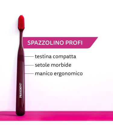 PROFI Antibacterial Toothbrush - Premium Oral Care for Every Smile | International Shipping Available - Buy Online on GoSupps.com