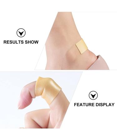 Healifty Invisible Tape Pads - 4 Rolls Soft Cushions for Women - Toe Protectors Against Pain and Blisters - Water Proof Tape for High Heels (Khaki) - Buy Online on GoSupps.com