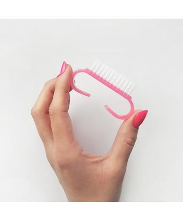 Mistero Milano Mini Dust Brush - Nail Cleaning Tool for Manicure & Pedicure - Fingernail & Toenail Scrubbing Brush - 1 Piece - International Shipping Available - Buy Online on GoSupps.com