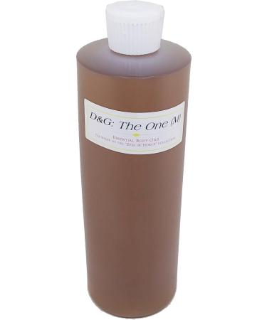 The One: DG - Type For Men Scented Body Oil Fragrance Flip Cap - Brown - 16 oz. - ID#25383 16 Fl Oz (Pack of 1)