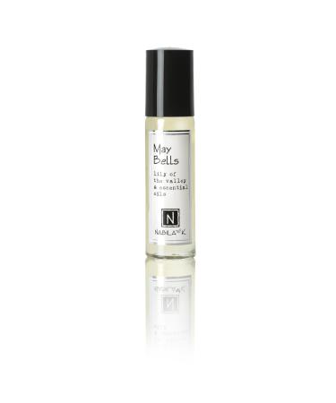 May Bells Roll-On Perfume with Lily of the Valley Essential Oil Alcohol-Free All-Natural Organic Long-Lasting Fragrance - Travel-Size Perfume for Women - TSA Approved 0.33 oz / 10 ml
