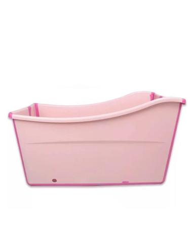 Pet Bath Tub Dog Cat Portable Folding Medicinal Bath Bucket Medium and Small Dog Bath Tub Suitable for Bathroom Outdoors (Pink 98 * 50 * 56CM) Elegant Pink 98*50*56CM