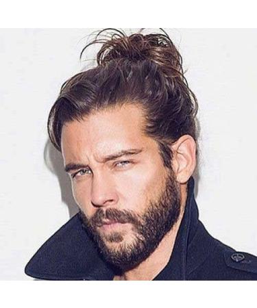 Real Hair Toupet for Men | NLW Men's Real Hair Replacement System | European Natural Wig | Breathable Swiss Top Hair Part | #4 Medium Brown - Buy Online on GoSupps.com