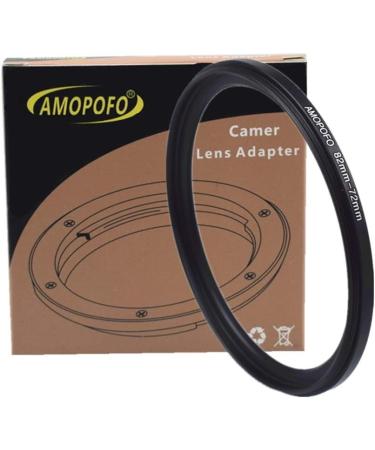 82mm to 72mm Step-Down Ring for Lens Filters - CNC Machined Metal, Matte Black Finish - Compatible with UV, ND, CPL - Fits 82mm Camera Lenses & 72mm Accessories - Buy Online on GoSupps.com