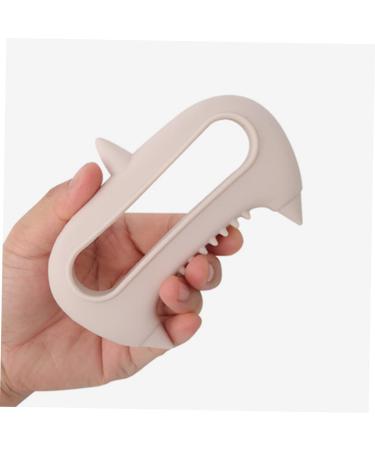 Tovinanna 4-Piece Acupuncture Massage Gauge - Silicone Head Massage Roller & Spa Brush for Scalp Stimulation - Buy Online on GoSupps.com