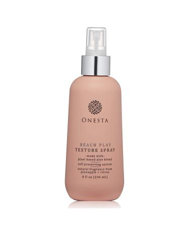 Onesta Hair Care Natural Plant Based Beach Play Texturizing Spray for Beach Wave Hair  8 Ounces