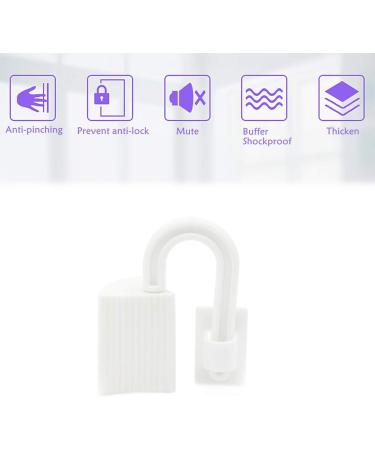 4 Set Hinge Guard Baby Finger Protector Plastic Finger Pinch Guard Door Locks Guard Door Safety for Door Window Protection Baby Kids Finger - Buy Online on GoSupps.com