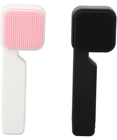 Double Sided Face Wash Brushes Soft Bristles Effective Cleansing Collagen Boost Travel Friendly for Skin Care Exfoliating - Buy Online on GoSupps.com