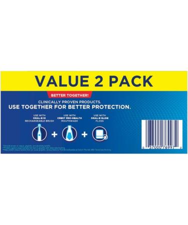 Crest Pro-Health Advanced Deep Clean Mint Toothpaste 2 Count (Pack of 1) - Buy Online on GoSupps.com