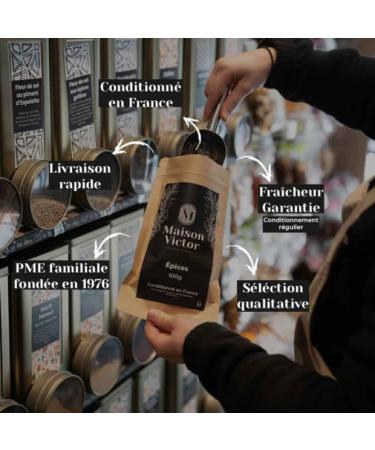 FBA - Kampot black pepper 200g - Maison Victor - Buy Online on GoSupps.com