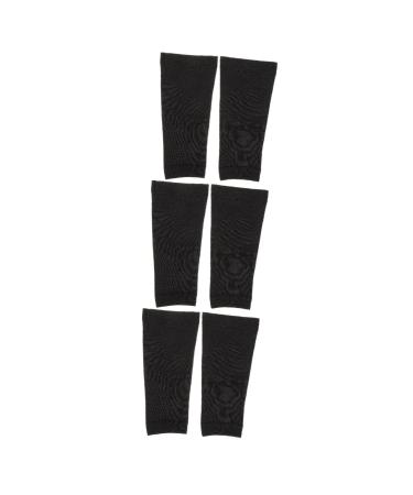 Toddmomy 6 Pairs Leggings Compression Socks Calf Sleeve for Women Elastic Calf Socks Leg Sleeves for Men Comfortable Calf Stockings Compression Sleeves for Legs Men Breathable Calf Socks
