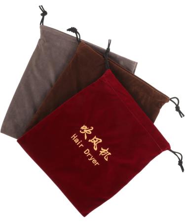 Healeved 6 Pcs Hair Dryer Storage Bag Hair Tools Travel Bag Portable Hair Dryer Bags Hair Tool Storage Fabric - Buy Online on GoSupps.com