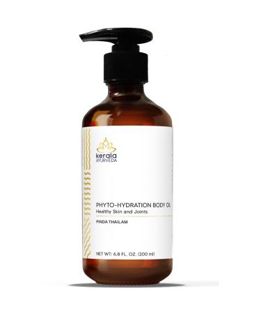 Kerala Ayurveda Phyto Hydration Body Oil (Pinda thailam) - Ayurvedic Massage Oil for Body - Calms Joints Soothes Skin Maintains Normal Hydration of Skin & Pacifies Vata and Pitta 6.8 Fl Oz