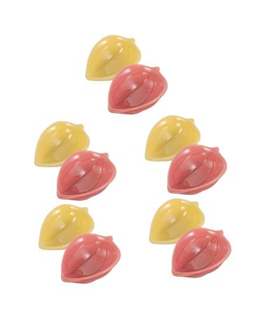 Minkissy ceramic shells for essential oils decorative trays oil burners ceramic serving tray multifunctional essential oil salsa shells essential oils dishes ceramic 10 pieces