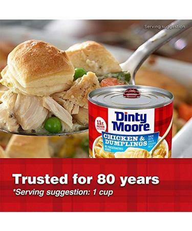 Dinty Moore Chicken & Dumpling Can 20oz - 8 Count | Pack of 1 - Buy Online on GoSupps.com