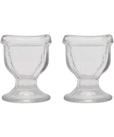 ChillEyes Transparent Glass Eye Wash Cup - Set of 2 | Eco-Friendly & Non-Reactive Eye Rinse Solution - Buy Online on GoSupps.com