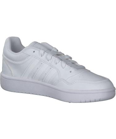 Buy Adidas Unisex Kinder Hoops Sneakers - White - Size 40 EU | Best International Shipping - Buy Online on GoSupps.com