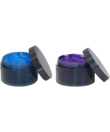 Temporary Hair Color Disposable Temporary Hair Dye Water Soluble Coloured Hair Wax Quick Drying Wash Out Hair Color Multipurpose Temporary Hair Color for Kids Women Men Use Blue - Buy Online on GoSupps.com