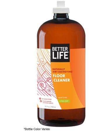 Better Life Natural Floor Cleaner - Citrus Mint, 32 Fl Oz | Eco-Friendly & Effective - Buy Online on GoSupps.com