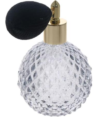 Leadigol Portable Perfume Mist Bottle Vintage Atomizer Spray Bottle 100ml Empty Refillable Perfume Refill Glass Bottle for Makeup Tool - Buy Online on GoSupps.com