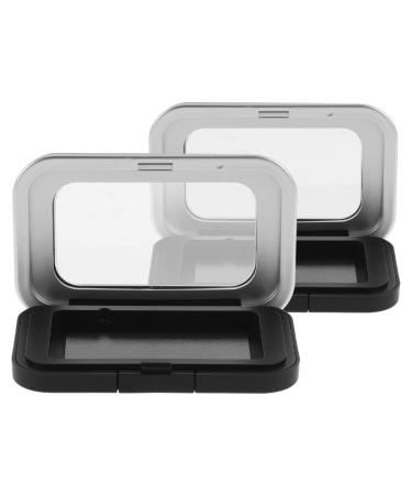Palette Magn tique Vide Portable 2 Pi ces Miroir Bo te de Rangement Compacte pour Fards Paupi res et Blush Trousse de Maquillage de Voyage et D potage des Contenants de