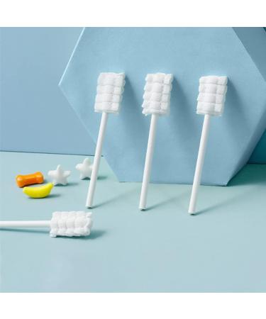 DOITOOL Baby Tongue Cleaner 30pcs - Oral Cleaning Stick for Newborns to 36 Months - Dental Care Gum Cleaner and Toothbrush for Babies - White - Buy Online on GoSupps.com