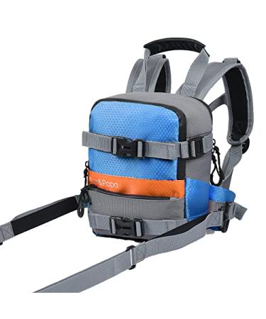 Yoz&Papa Ski & Snowboard Harness Trainer Backpack for Kids - Helping Toddler Learn to Ski with Support Blue-1