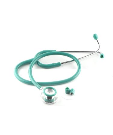 MARLAS Optimum Dual Head Stethoscope - Professional Medical Tool for EMTs Nurses Doctors Vets and Students (Green)