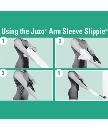 Juzo 1902SA L Armsleeve Slippies - Large | Compression Sleeve Accessory - Buy Online on GoSupps.com