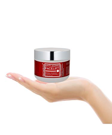 Natural Anti-Aging Facelift Cream | Ultimate Moisturizer with Retinol Peptides & Hyaluronic Acid | Smooth Fine Lines & Wrinkles | 2 OZ - International Shipping Available - Buy Online on GoSupps.com