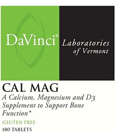 Cal-Mag 180 Tablets - Essential Calcium and Magnesium Supplement - Buy Online on GoSupps.com