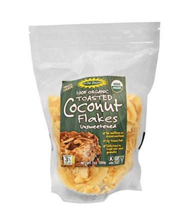 Let's Do Organic 100% Organic Toasted Coconut Flakes Unsweetened 7 oz (pack of 3)