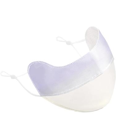 UV Protection Face Masque | Breathable Ice Silk Face Shield Reusable Sunscreen Masque for Women for Fishing Hiking Cycling Eye Protection Gradient milk purple - Buy Online on GoSupps.com