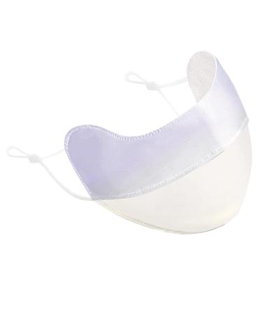 Face Masque for Sun Protection | Breathable UV Protection Ice Silk Sun Masque 3D Sunscreen Masque for Fishing Hiking Cycling Reusable Face for Women Eye Protection Gradient milk purple