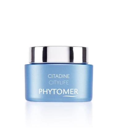 Phytomer Citylife Face and Eye Contour Cream | Soothing Facial Cream Protects and Repairs Dull Skin | Hydrating and Lifting for Tired Skin | 50ml