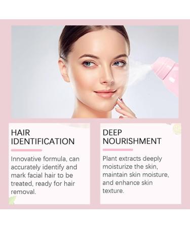 Hair Identifier Spray For Face Shaving Hair Identifying Spray Face Hair Identifier Spray Skin Dermaplaning Spray for Face Refreshing Hair Removal (1PCS spray + 4PCS razor) - Buy Online on GoSupps.com