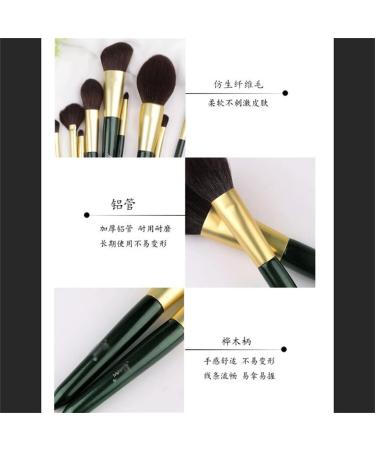 DFHBFG Snow White Makeup Brush Set - Loose Powder Eye Shadow & Blush Brushes for Flawless Application | International Shipping Available - Buy Online on GoSupps.com