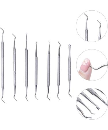 DOITOOL 1 Set Manicure Tools Cuticle Stick Curved Fine Tip Cuticle Remover Cuticle Shaper Pusher Nail Tool Cuticle Tool Nippers Pusher Precision Reverse Polish Stainless Steel Exfoliating - Buy Online on GoSupps.com