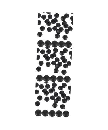 Healeeved 60 pair of round glide ring accessories glasses ear handle round glasses not circular retro glasses glass holder glass holder glass holder schnapps glass round glasses slipproof blackx3st 1.4x1.4x0.6cmx3pcs