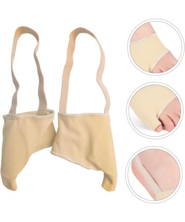 Healvian Bunion Protector Sleeve - 1 Pair Gel Cover for Hallux Valgus Pad, Toe Separators for Bunion Relief - Soft Pinky Foot Brace - 22x7.5cm - Buy Online on GoSupps.com